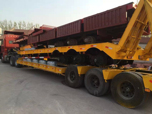 低平板半掛車(chē)